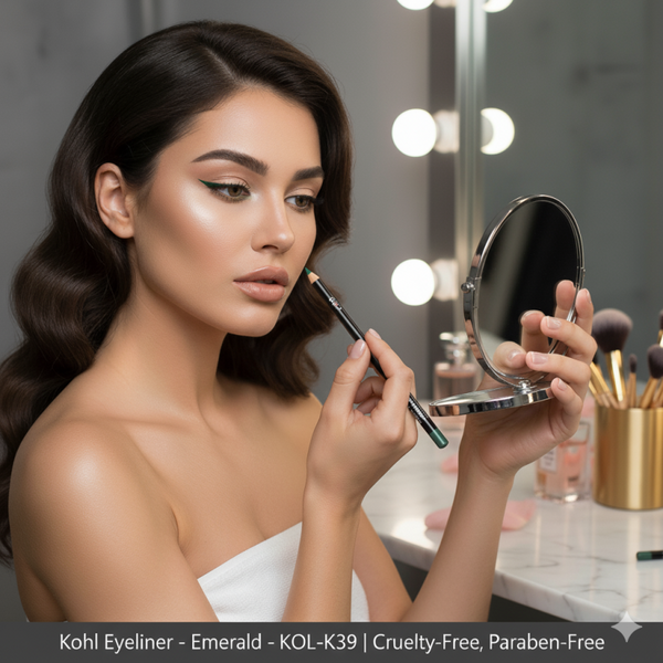 Delineador Kohl – Esmeralda – KOL-K39 | Libre de crueldad animal, sin parabenos